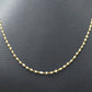 14k Solid Gold Necklace In Cube Shape With 1.00 - 1.50 MM Size - SGGRC-164