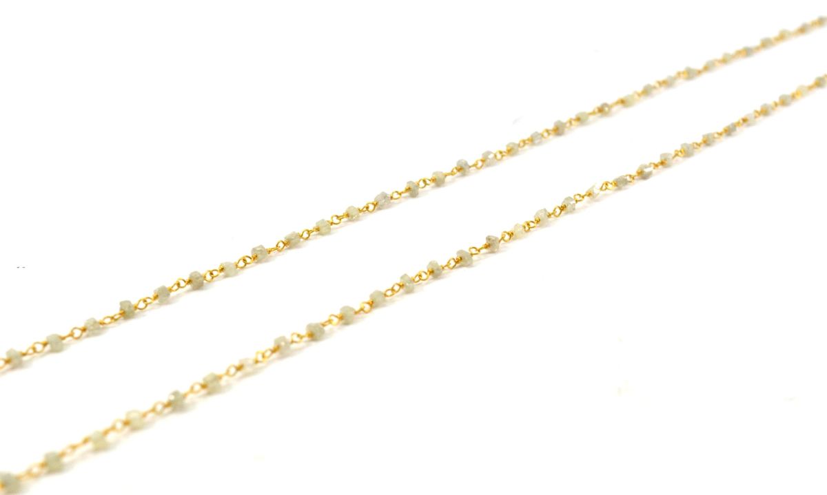 14k Solid Gold Necklace In Cube Shape With 1.00 - 1.50 MM Size - SGGRC-164