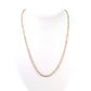 14k Solid Gold Necklace Studded With Natural Red Diamond Stone -  SGGRC-165