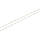 14k Solid Gold Necklace in Cube Shape With Black and Gray Stone - SGGRC-168