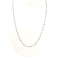 Amazingly 14k Solid Gold Necklace -Black And Grey Diamond Stone, 1.50 MM - SGGRC-169