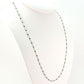 Amazingly 14k Solid Gold Necklace -Black And Grey Diamond Stone, 1.50 MM - SGGRC-169