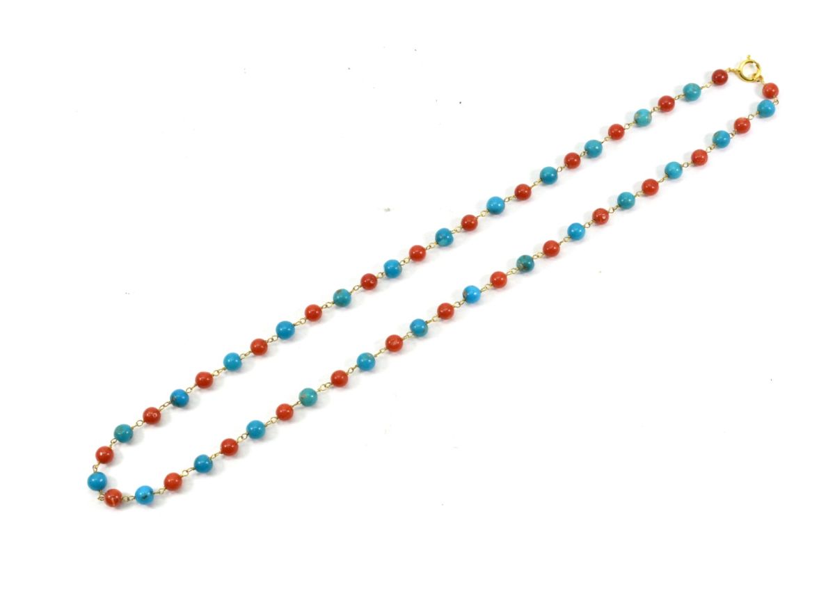 14k Solid Gold Necklace in Round shape - 4- 4.50 MM