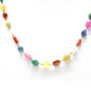 Impressive 14k Solid Gold Necklace With Multi Stone -  SGGRC-179