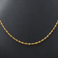 14k Solid Gold Necklace In Roundel Shape - 2MM, SGGRC-183