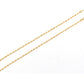 14k Solid Gold Necklace In Roundel Shape - 2MM, SGGRC-183