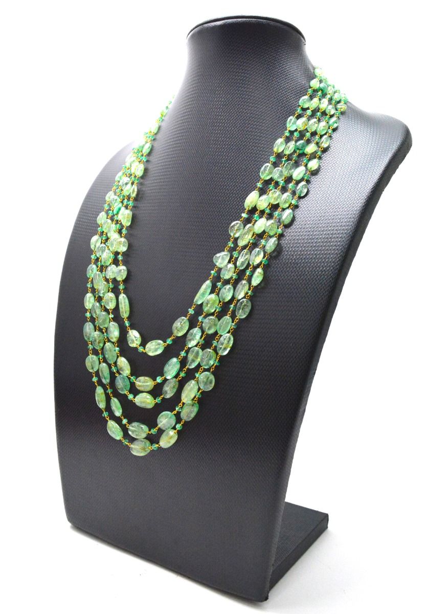 14k Solid Gold Necklace in Oval Shape - 6.50x5.50-12.00x7.50mm