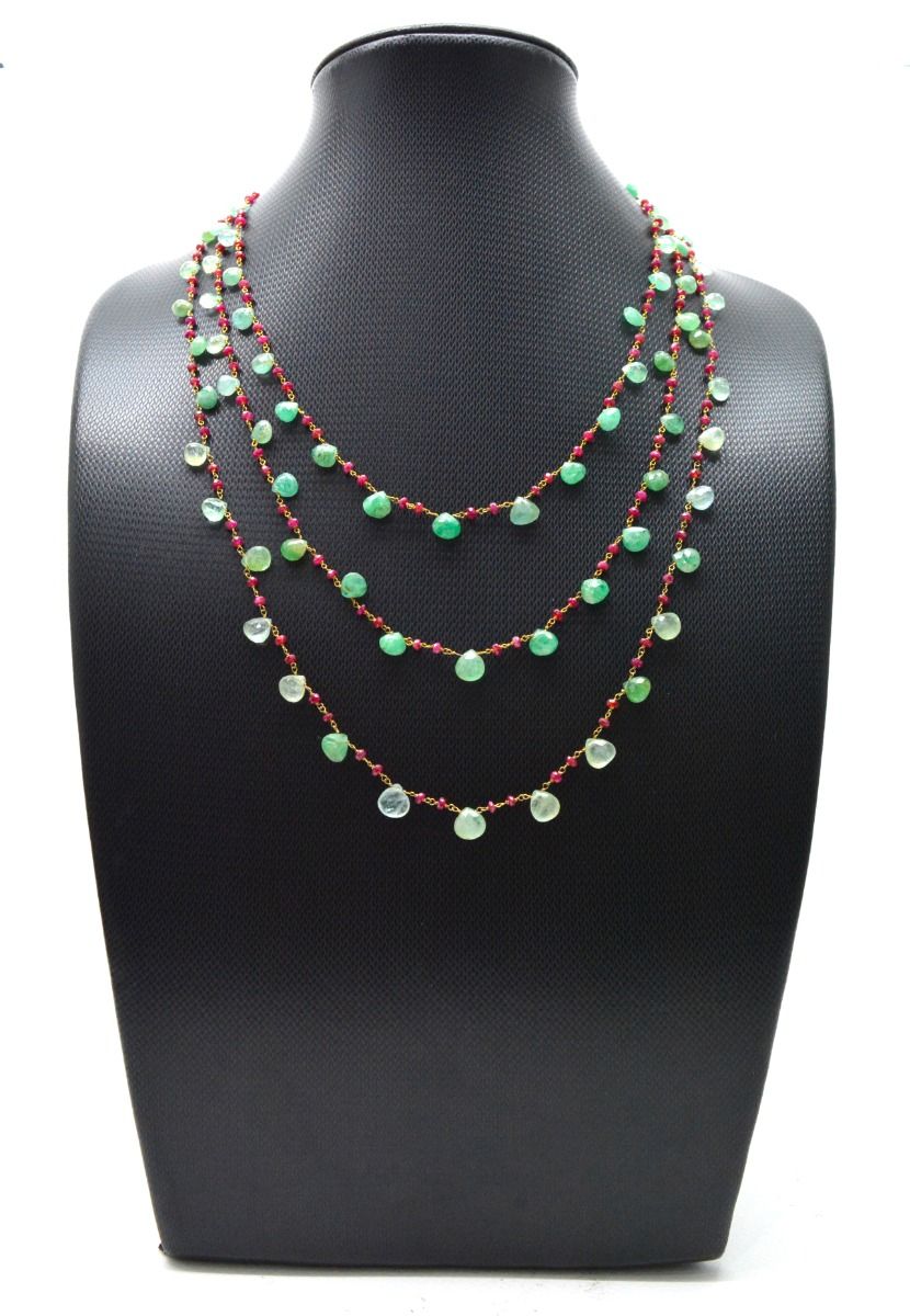 14k Solid Yellow Gold Necklace In Roundel Shape - Roundel-2.00mm