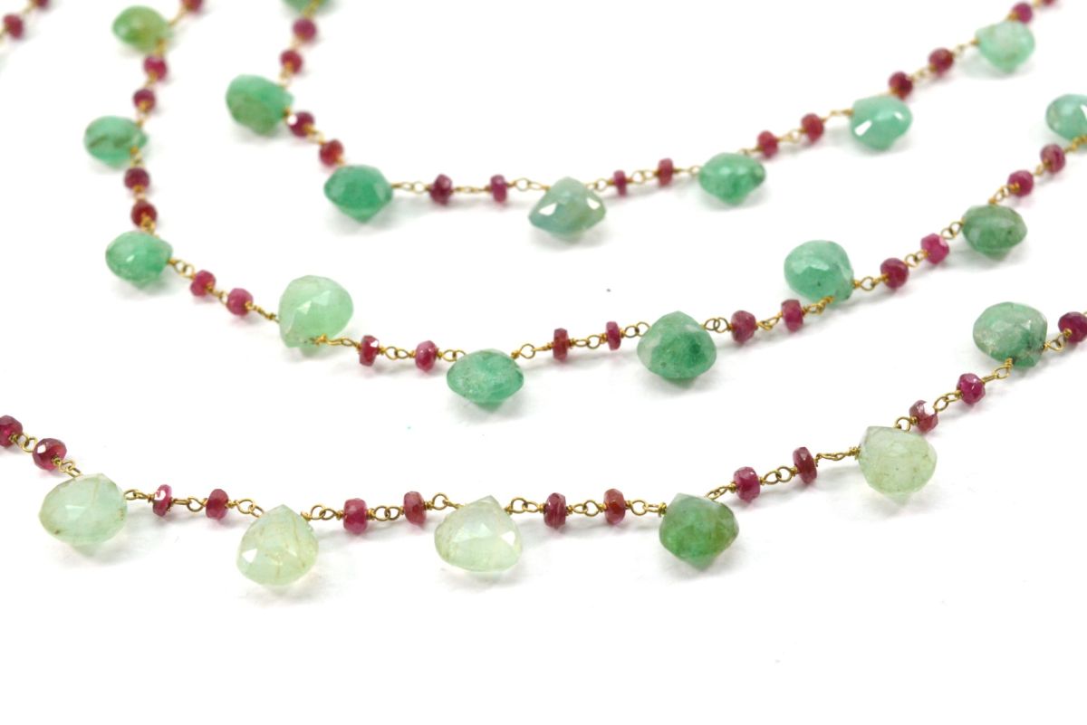 14k Solid Yellow Gold Necklace In Roundel Shape - Roundel-2.00mm