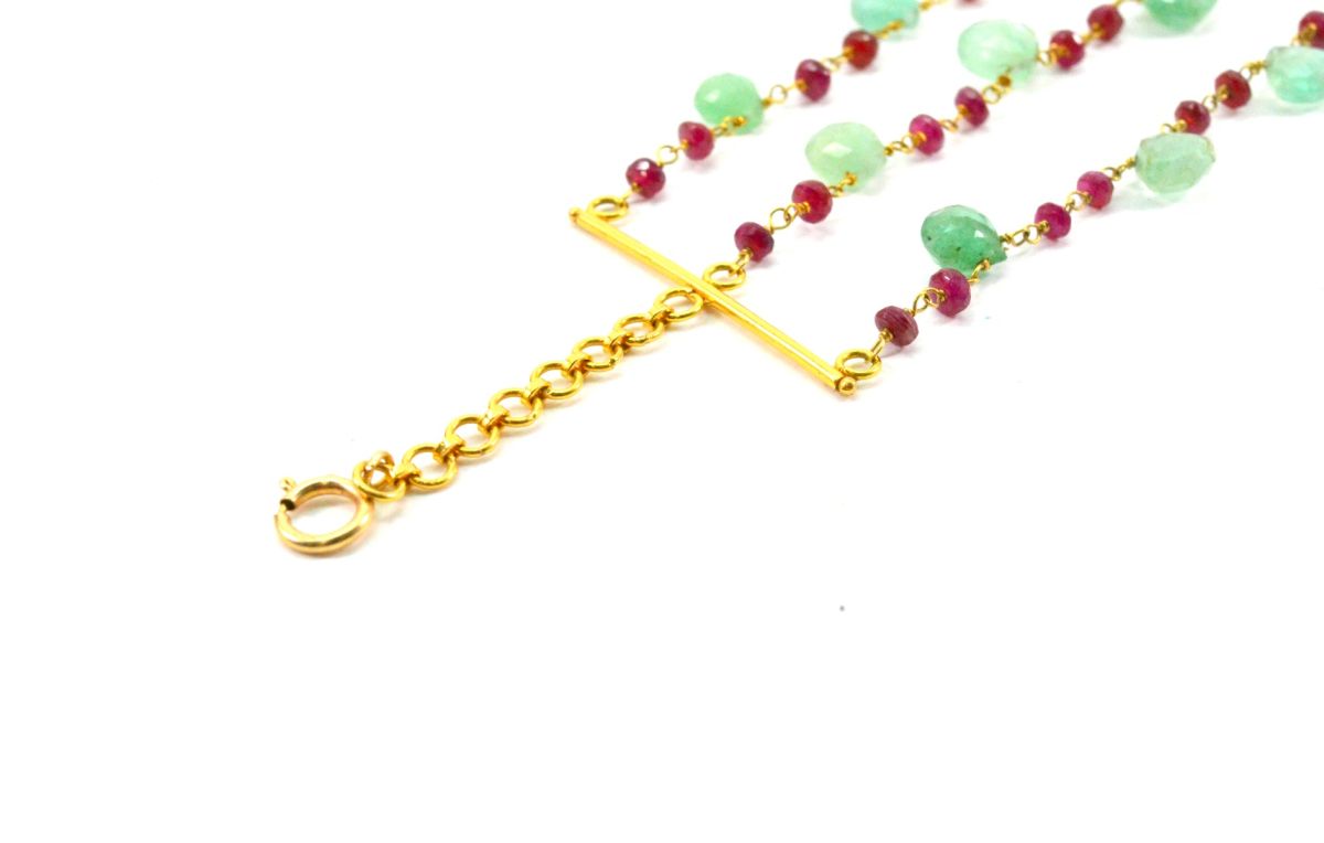 14k Solid Yellow Gold Necklace In Roundel Shape - Roundel-2.00mm