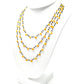 14k Solid yellow Gold Necklace With Sapphire, Ruby Stone , 2.50 MM