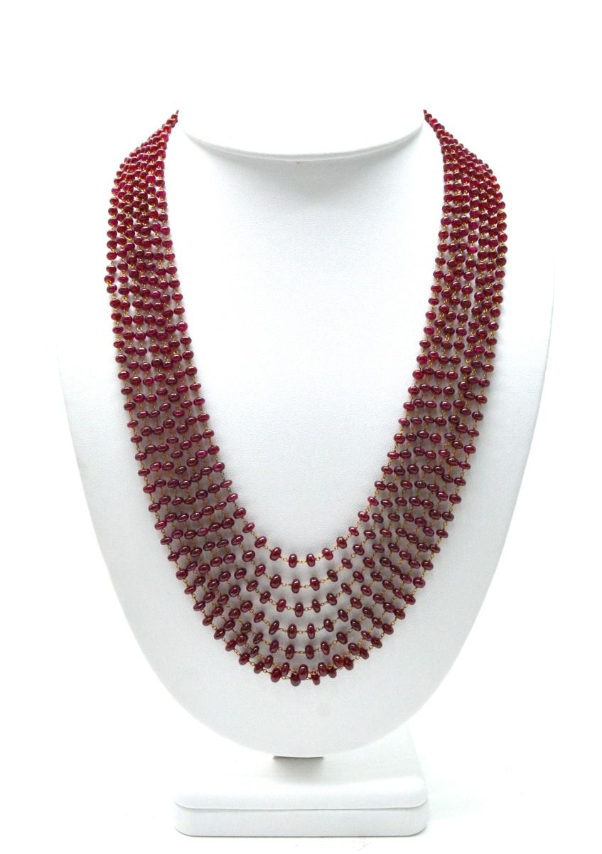 14k Solid yellow Gold Necklace In 4.00 - 6.00 MM Size