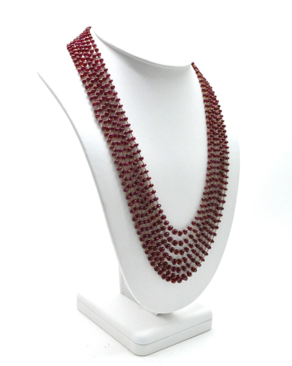 14k Solid yellow Gold Necklace In 4.00 - 6.00 MM Size