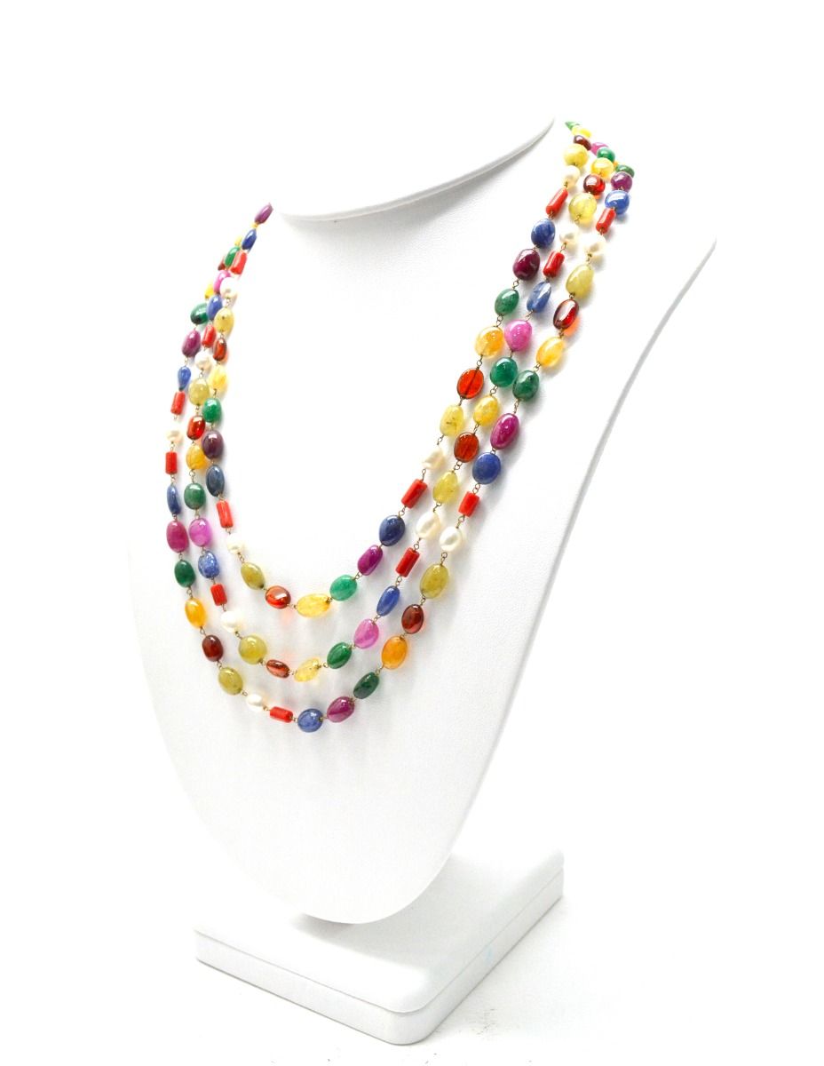 Lovely 14k Solid yellow Gold Necklace With AAA Quality -  SGGRC-208