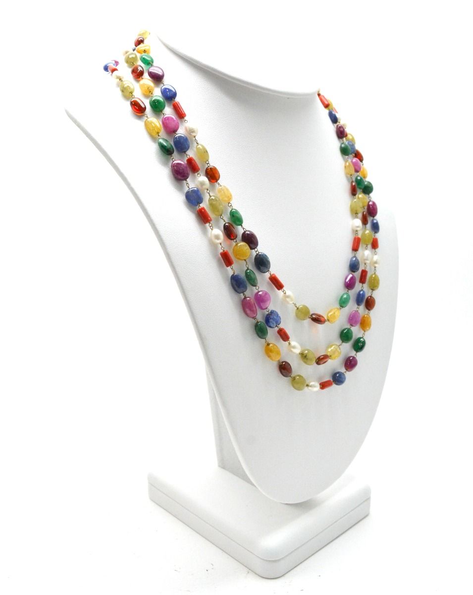 Lovely 14k Solid yellow Gold Necklace With AAA Quality -  SGGRC-208