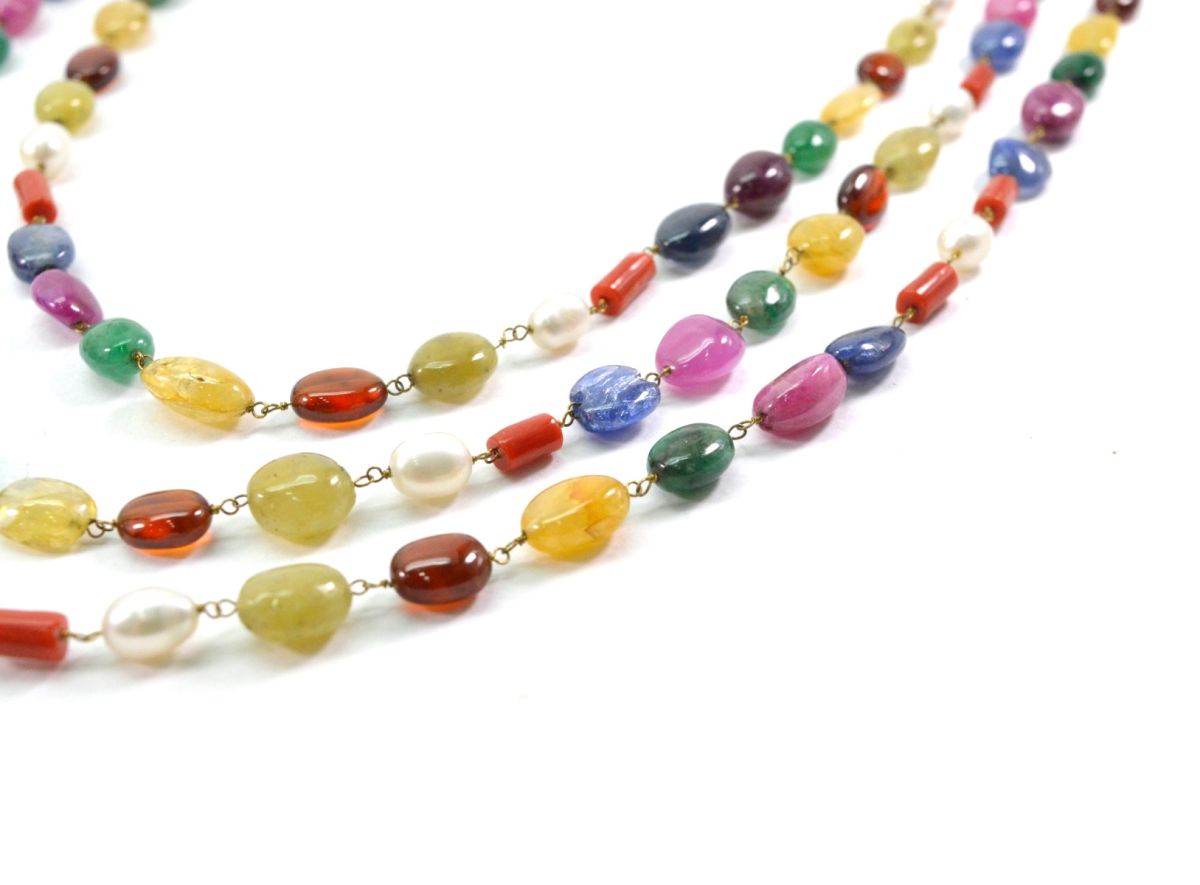 Lovely 14k Solid yellow Gold Necklace With AAA Quality -  SGGRC-208