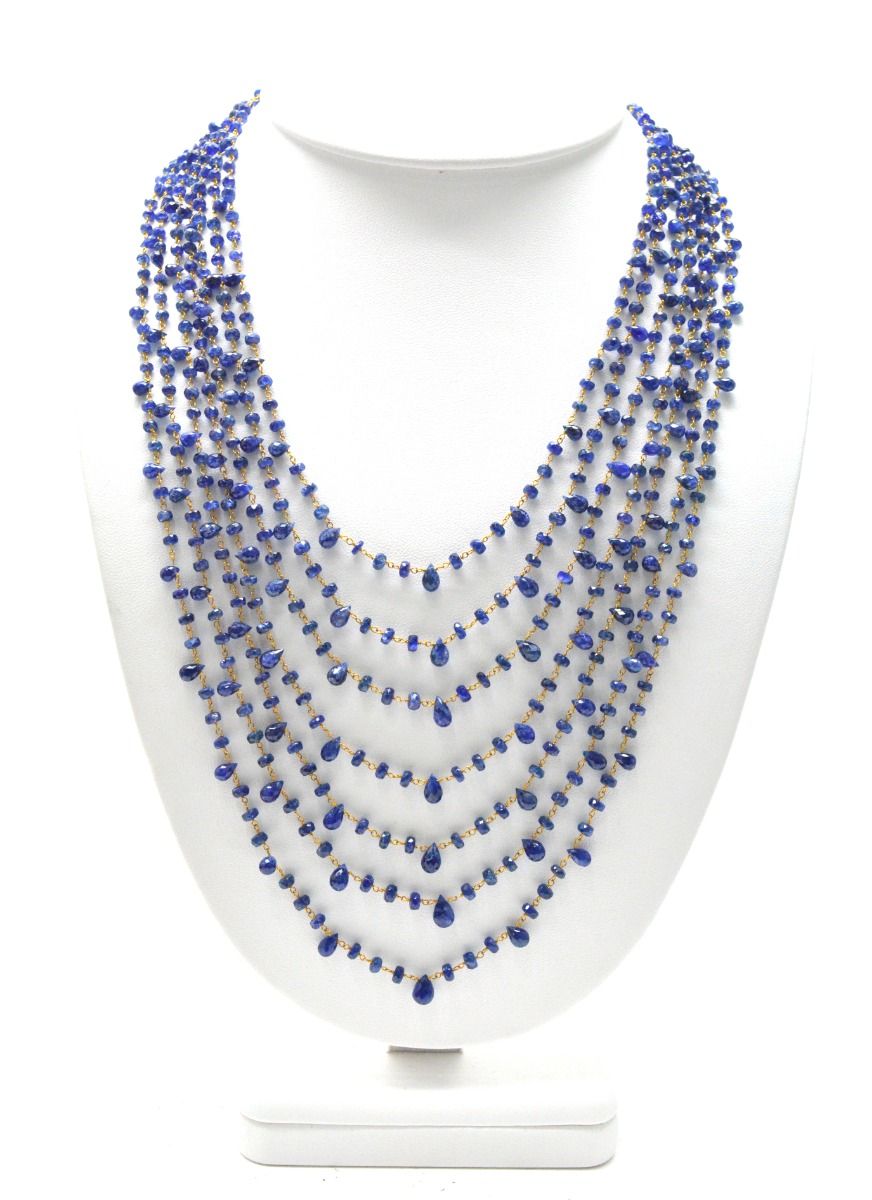 14k Solid yellow Gold Necklace With AAA Quality In 3.00 -4.00MM , SGGRC-214