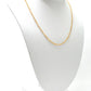 Impressive 14k Solid yellow Gold Necklace In 2mm Size, SGGRC-215