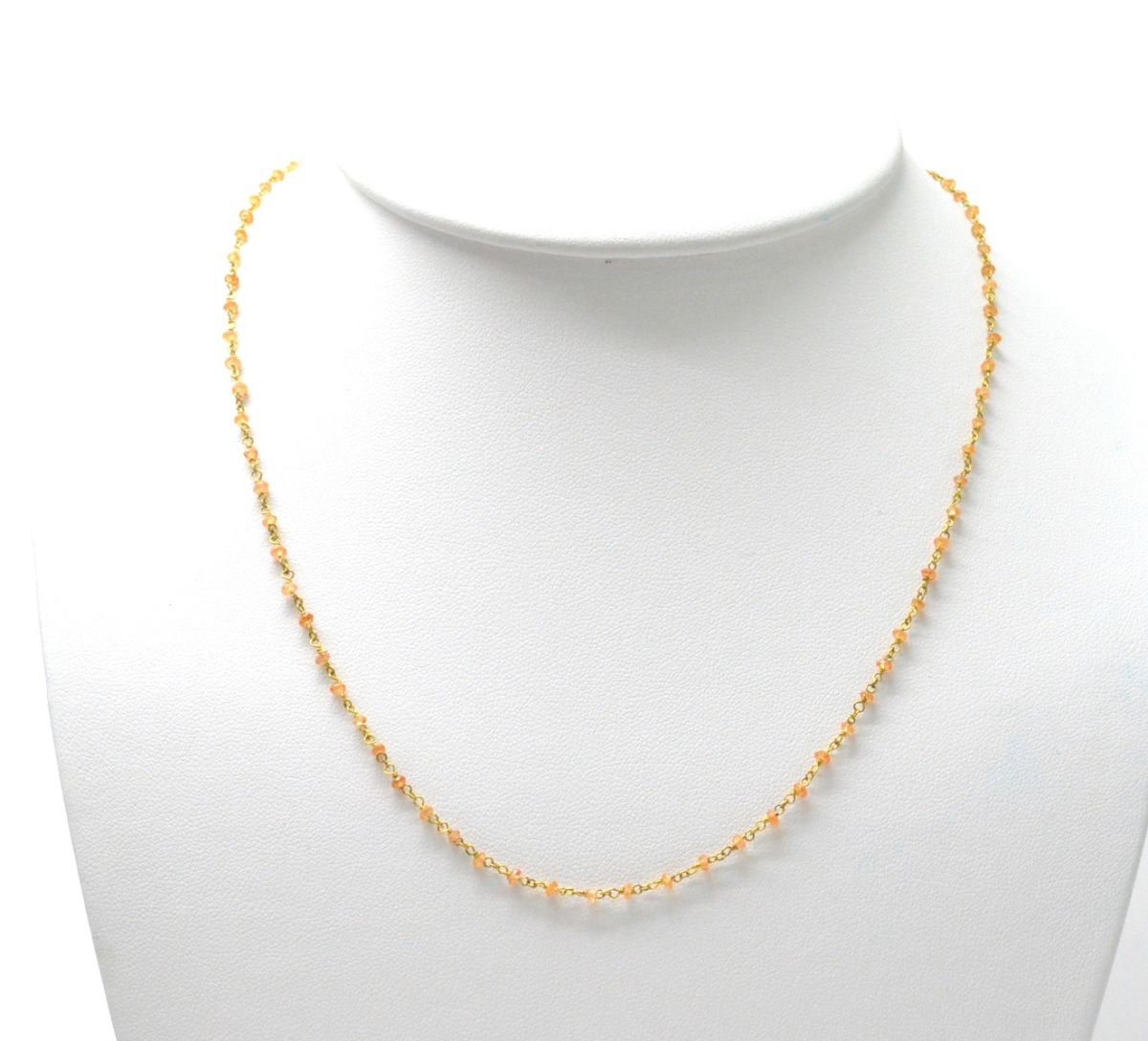 Impressive 14k Solid yellow Gold Necklace In 2mm Size, SGGRC-215