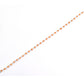 14k Solid yellow Gold Necklace With AAA Quality - 2.50 MM