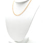 14k Solid yellow Gold Necklace With Natural Cornelian Stones - 2.50 MM, SGGRC-217