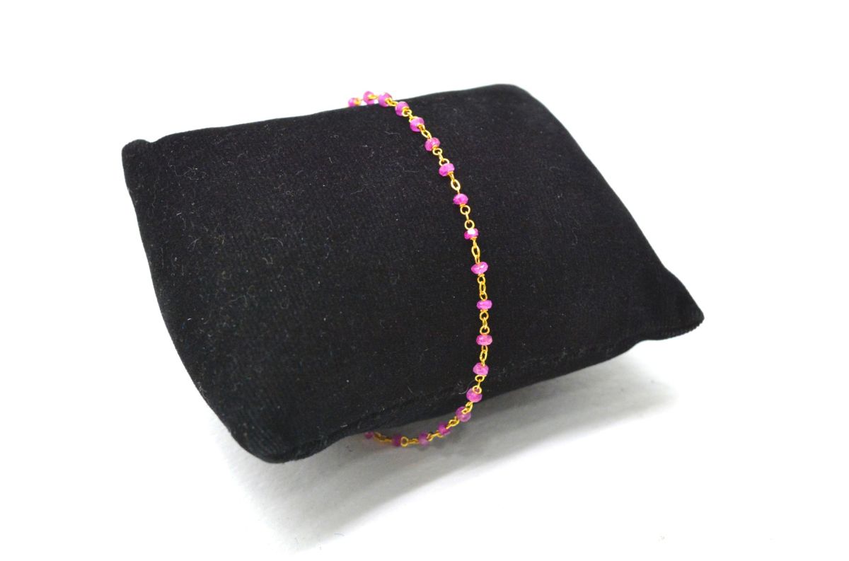 14k Solid yellow Gold Necklace With AAA Quality - 2MM Size