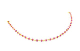 14k Solid yellow Gold Necklace With AAA Quality - 2MM Size