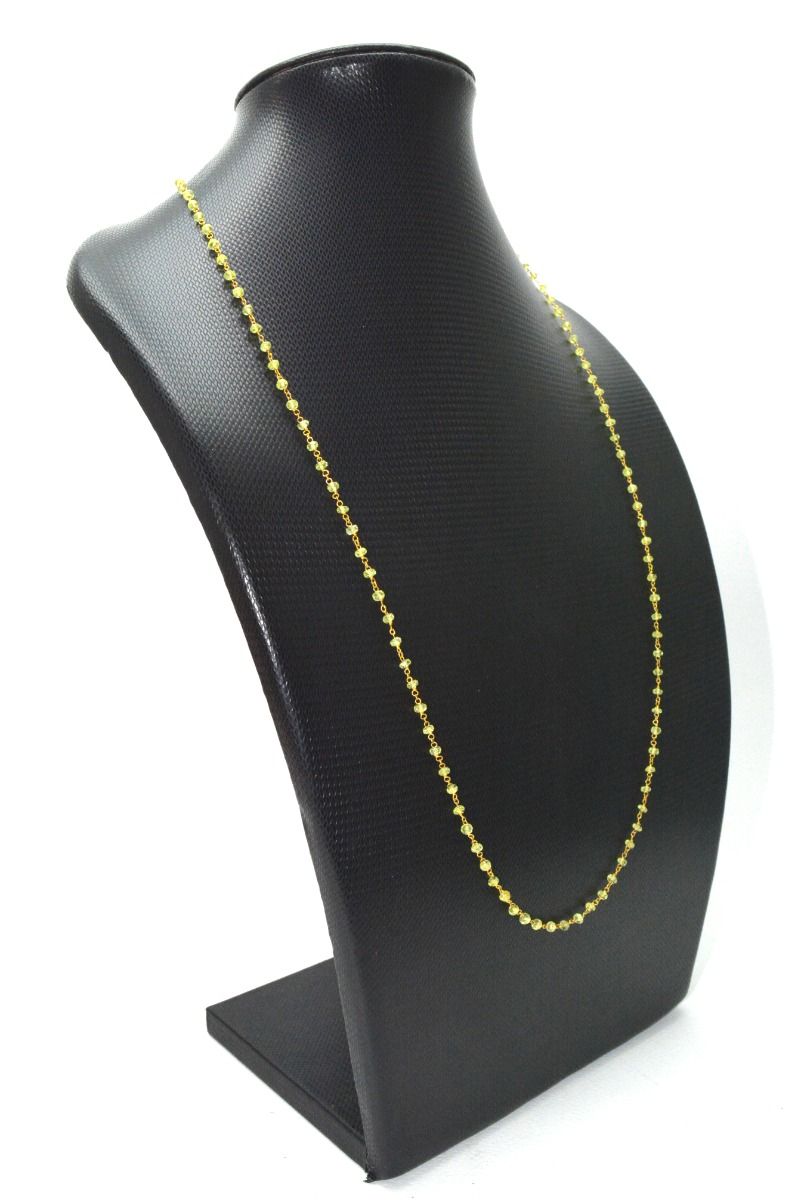 14k Solid yellow Gold Necklace With AAA Quality - 2.50 MM Size,  SGGRC-222
