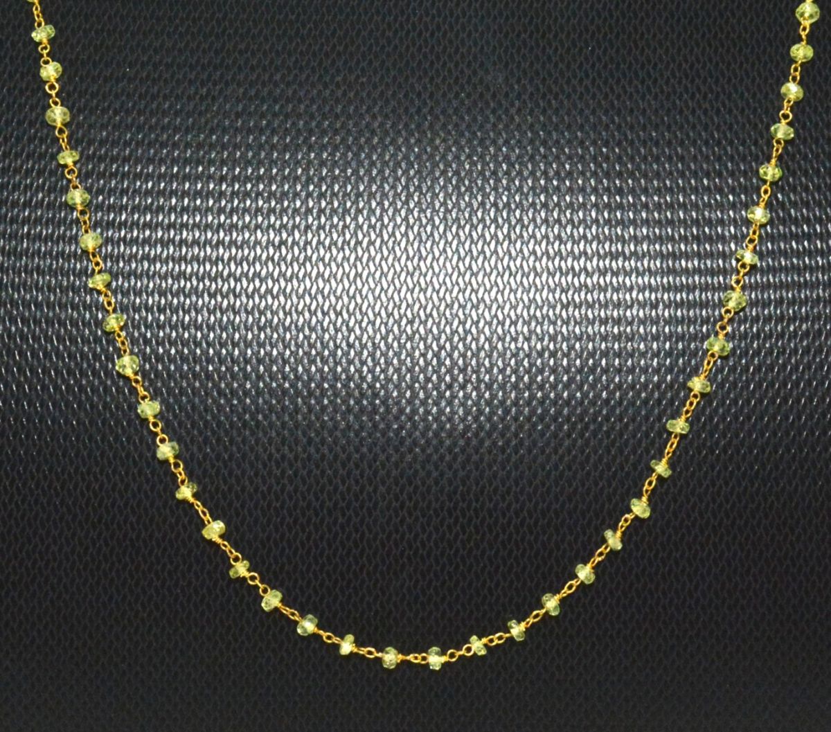 14k Solid yellow Gold Necklace With AAA Quality - 2.50 MM Size