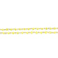 14k Solid yellow Gold Necklace With AAA Quality - 2.50 MM Size,  SGGRC-222
