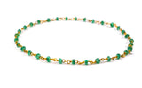 Gorgeous 14k Solid yellow Gold Necklace In Roundel Shape - 2mm