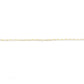 Lovely 14k Solid yellow Gold Necklace Studded With Crystal Stone - SGGRC-227