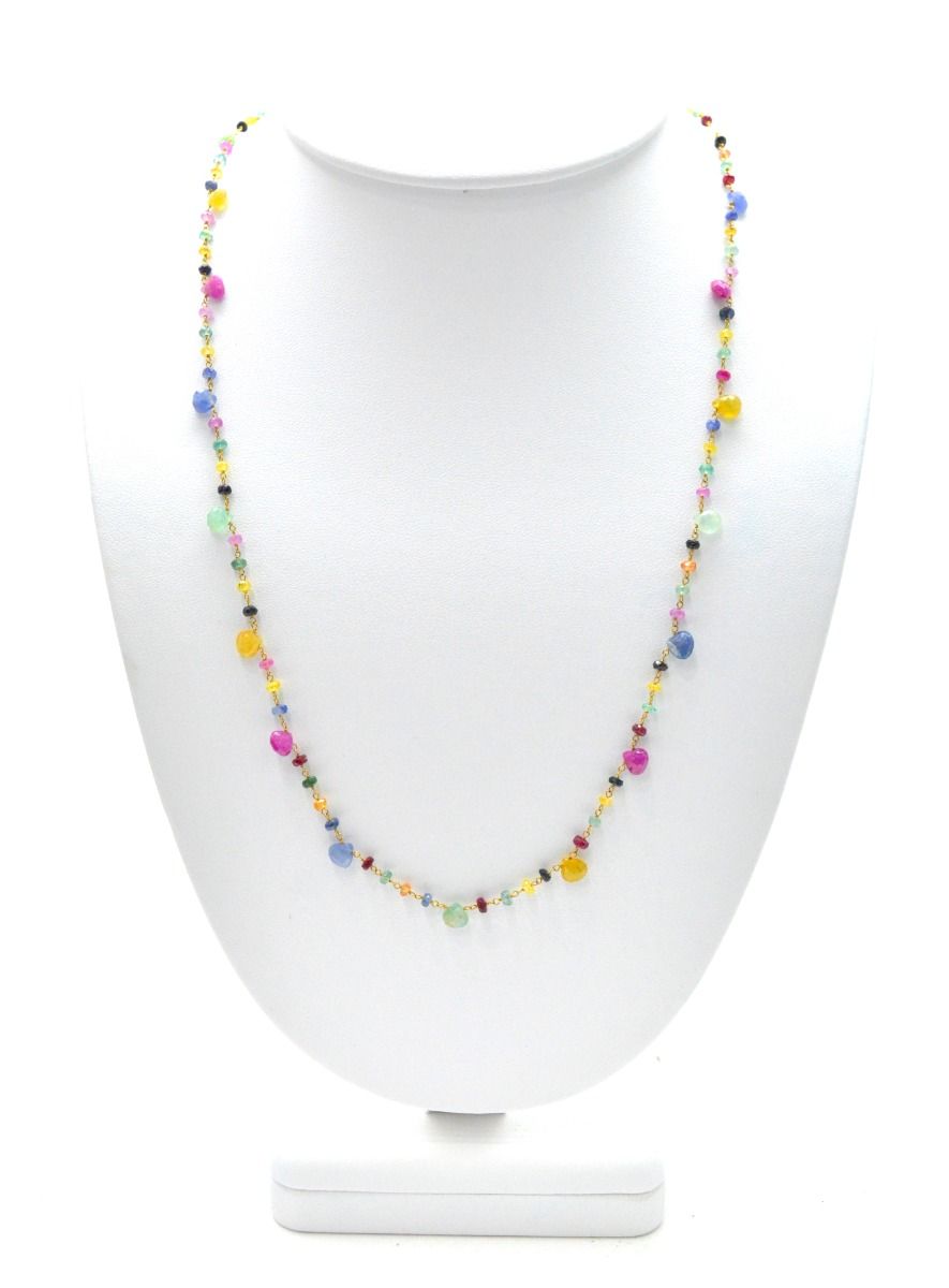 Begulling 14k Solid yellow Gold Necklace With AAA Quality