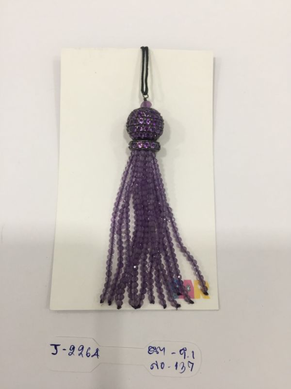 925 Sterling Silver Diamond Pendant With Rose Cut Diamond, Amethyst -   J-2264 
