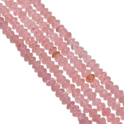 Rose Quartz Smooth Beads -5mm ( Round Ball Shape)