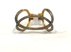Victorian Jewelry, Silver Diamond Ring With Rose Cut Diamond In 925 Sterling Silver Gold, Black Rhodium Plating. J-1975