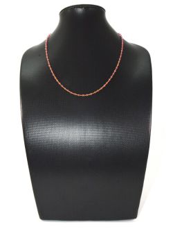   Beautiful 14k  Solid Yellow Gold Necklace With AAA Quality - 3MM, SGGRC-121