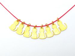 18K Solid Yellow Gold Plain  Shape   10X7,3X16,5X8mm Pendent, SGTAN-0493, Sold By 1 Pcs.