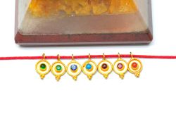  18K Solid Gold Pendant  With 11X6mm  Size   - SGTAN-0776, Sold By 1 Pcs.