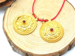  18K Solid Gold Charm in 22X19X5mm Size - SGTAN-0847, Sold By 1 Pcs.