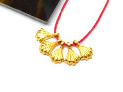  Beautiful 18K Solid Gold Charm Pendant - 10X7X2 mm Size - SGTAN-0848, Sold By 1 Pcs.