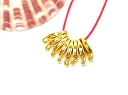 Amazing 18K Yellow Gold Handmade Lobster Lock in Matt Finish. 11X4 mm Beautiful Lobster Lock In Solid 18k Yellow Gold. Sold by 1 pcs
