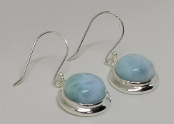 Handmade Earrings Jewelry With Larimar stone, Wedding Jewelry